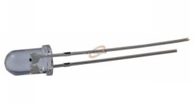 LED fi 3mm S.J.czerwona 500mcd