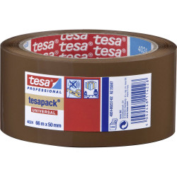 tesa 04024-00237-04 tesapack 4024 Packaging Tape 66m x 50mm brown