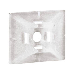 Legrand 032065 Cable Binder Adhesive Base 100 Pieces Ecru 30x25mm