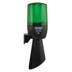 Wielofunkcyjna lampa zielona fi 70 z buzerem, 48-240V AC/DC, T0-IT070G240Z