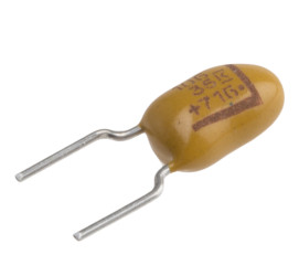 Kondensator tantalowy 10μF 35V dc THT ±10