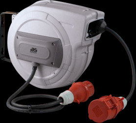 12649 Automatic CEE cable reels for workshops, 1 m + 15 m