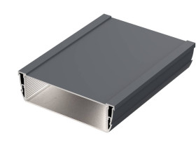 Bopla ASP 1540-0200 7024 (94152200) - asymetryczny profil aluminiowy zamknięty (154 x 44 x 200 mm)