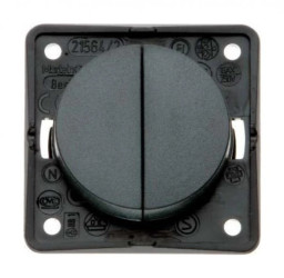 Integro Flow Łącznik wieloklawiszowy seryjny 16A 250V czarny 936552510