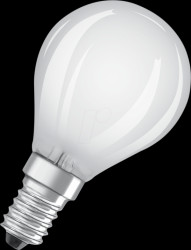 4058075436923 LED bulb E14, 5 W, 470 lm, 2700 K, filament, dimmable