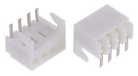 Złącze PCB 4 -pinowe raster: 2.54mm Złącze płyty głównej PC Kąt Proste Przewlekany