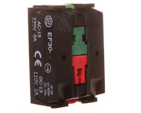 Styk pomocniczy 1Z 1R montażowy w podłodze W0-ŁEF-XY+WKRĘTY