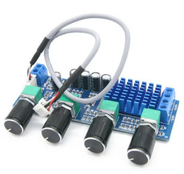 WZMACNIACZ STEREO 2x80W 12-24V TPA3116D2 XH-M577 (AMP-82139)