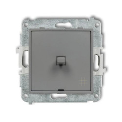 ICON Mechanizm łącznika krzyżowego w stylu amerykańskim szary mat 27IWPUS-6