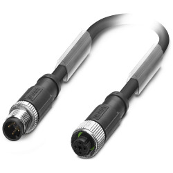 Phoenix Contact 1508132 Sensor/Actuator Cable SAC-4P-M12MS/10,0-PUR/M12FS SH