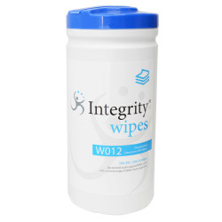 Integrity&#xAE; 600-0012P Pre-Saturated Tub Wipes 70% IPA 30% DI Water 200 Wipes