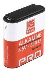 Akumulator 4.5V 3LR12 4.4Ah RS PRO 3LR12 Alkaliczne Etykiety
