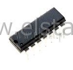 CMOS 4047 multiwibrator mono-astabilny