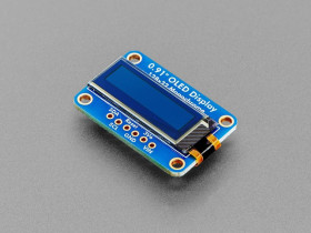 Adafruit Monochrome 0.91" 128x32 I2C OLED Display - STEMMA QT / Qwiic