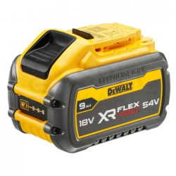 Akumulator XR FLEXVOLT 18V( 9.0Ah ) / 54V ( 3.0Ah ) , bateria Li-Ion o pojemności 9.0Ah DCB547 DeWALT