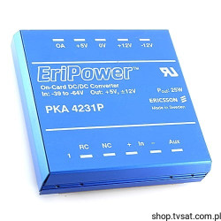 PKA4231P DC-DC 64V to 5V +/-12V 25W THT ERICSSON