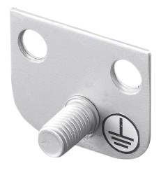 Zacisk odgromowy, Stal