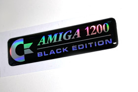 Amiga 1200 'black edition' badge