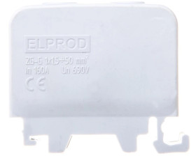 Zlaczka gwintowa 1-przewodowa 1,5-50mm2 szara ZGG1x1,5-50s 84285002