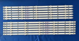 LISTWA LED GJ-2K18-550-D610-CSP-V3-L GJ-2K18-550-D610-CSP-V3-R PHILIPS 55 cali (55inch) ORYGINAŁ (KOMPLET 12 LISTEW)