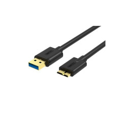 Kabel USB 3.0 - MicroUSB B 2m Y-C463GBK UNITEK Mikro USB B, do dysków