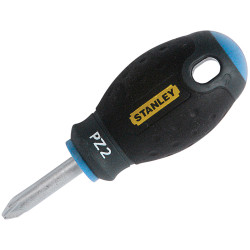 Stanley 0-65-409 FatMax Screwdriver Pozi PZ2 x 30mm Stubby