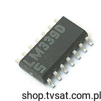 LM339D Quad Comparators SMD-SO14 SIGNETICS