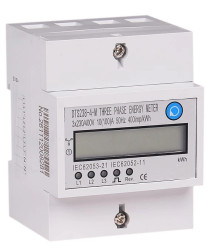 Miernik LCTEC 3-fazowy 10/100A 3x230V/400V DTS238-4 bez resetu