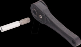 MBS09 Mini aluminium bit ratchet, clockwise/anti-clockwise