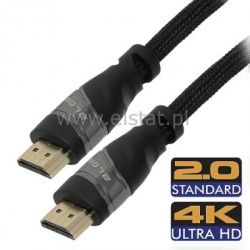 Kabel HDMI - HDMI 5m v1,4 4K2 PREMIUM