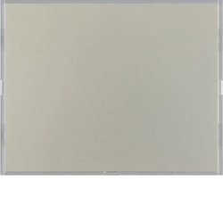 KNX e/s K.x Przycisk 1-kr z polem opis., diod. LED RGB i czuj. temp., stal szl. 80161773