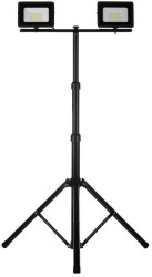 Projektor LED na statywie czarny 2x30W 2x2350lm IP65 6400K SL-S02