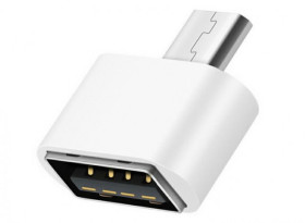 ADAPTER MICRO USB - USB HOST WHI