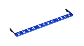 Organizator kabli do paneli 24 port. kat. 5e (1U) niebieski DCN/P-017