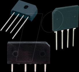 GBI25M Bridge rectifier 1000V 25A SIL