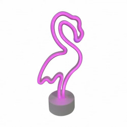 Dziecięca lampa nocna różowy flaming NEON FLAMINGO LED - FM-NB23 Zuma Line