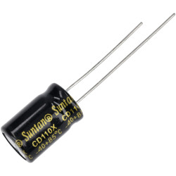 Suntan TS13DE2A220MSB040R 22uF 100V &#x2B;/-20% 8*12mm P:3.5mm Radial Alum Elec Cap