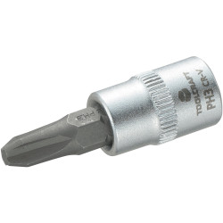 Toolcraft 1/4&quot; Drive Socket With Phillips Bit PH3