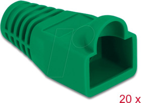 86726 Strain relief for RJ45, green, 20 pieces