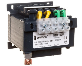 Transformator 1-fazowy separacyjny TMM 100/A 230/110V 0,9A, Ta 40, 16245-9987