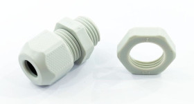 PG9 dławnica kablowa poliamidowa szara