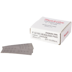 Makita F-32155 Finish Nails 50mm Galvanised Steel for Nail Gun