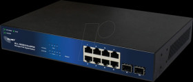 ALL-SG8310V2PM Switch, 10-Port, Gigabit Ethernet, PoE+, SFP