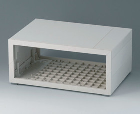 ABS enclosure, (L x W x H) 260 x 185 x 124 mm, gray white (RAL 9002), IP40, B2211217