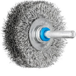 PFERD 43701014 POS Round Brush 50x15mm shank 6mm 0.20mm Wire 10pcs