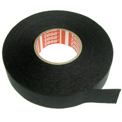 Taśma Izol. TESA 25m/19mm Gładka Olejoodporna materiałowa, Izolacyjna