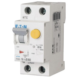 RCD, Typ C, 2-biegunowy, 6A, 30mA, Eaton AC, PKN6/M PKNM CE 230V ac