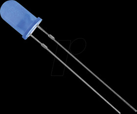 5034B2D-ESA-B LED 5mm, wired, blue, 1000 mcd, 60°