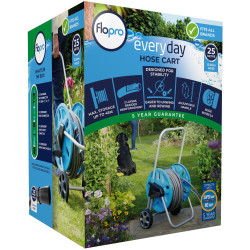 Flopro 70300771 Everyday Hose Cart &amp; 25m Hose