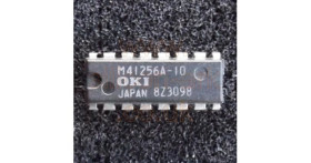 41256 (MSM41256A-10) 256K x 1 DRAM - OKI